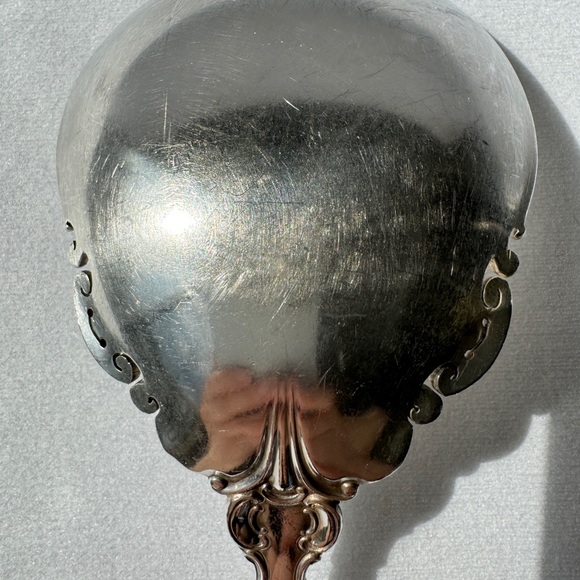 Wallace Grande Baroque Sterling Silver Salad / Serving Spoon 9 1/4" - Picture 6 of 7